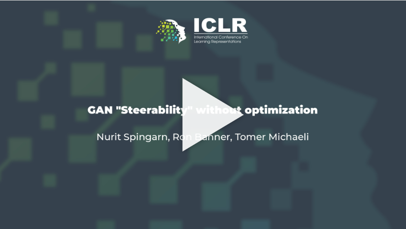 GAN "Steerability" without optimization